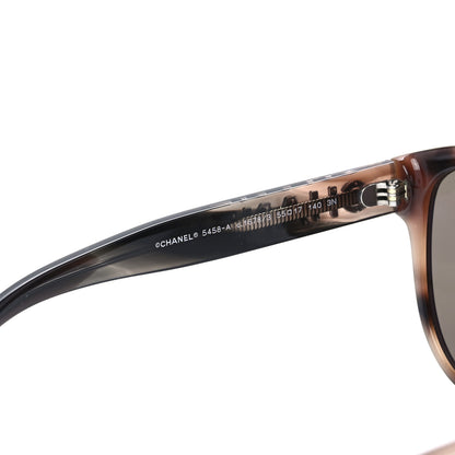 Chanel Acetate Pantos Logo Sunglasses 5458 Tortoise Brown 5 of 8