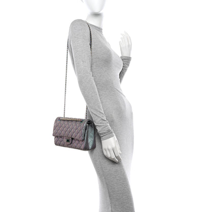 Chanel Iridescent Lambskin Quilted 2.55 Reissue 225 Flap Light Purple 2 of 11