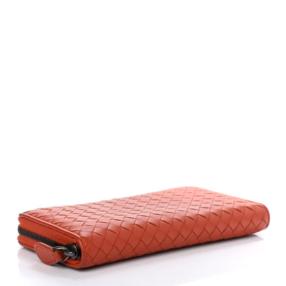 Bottega Veneta Nappa Intrecciato Zip Around Wallet Pompei 3 of 5