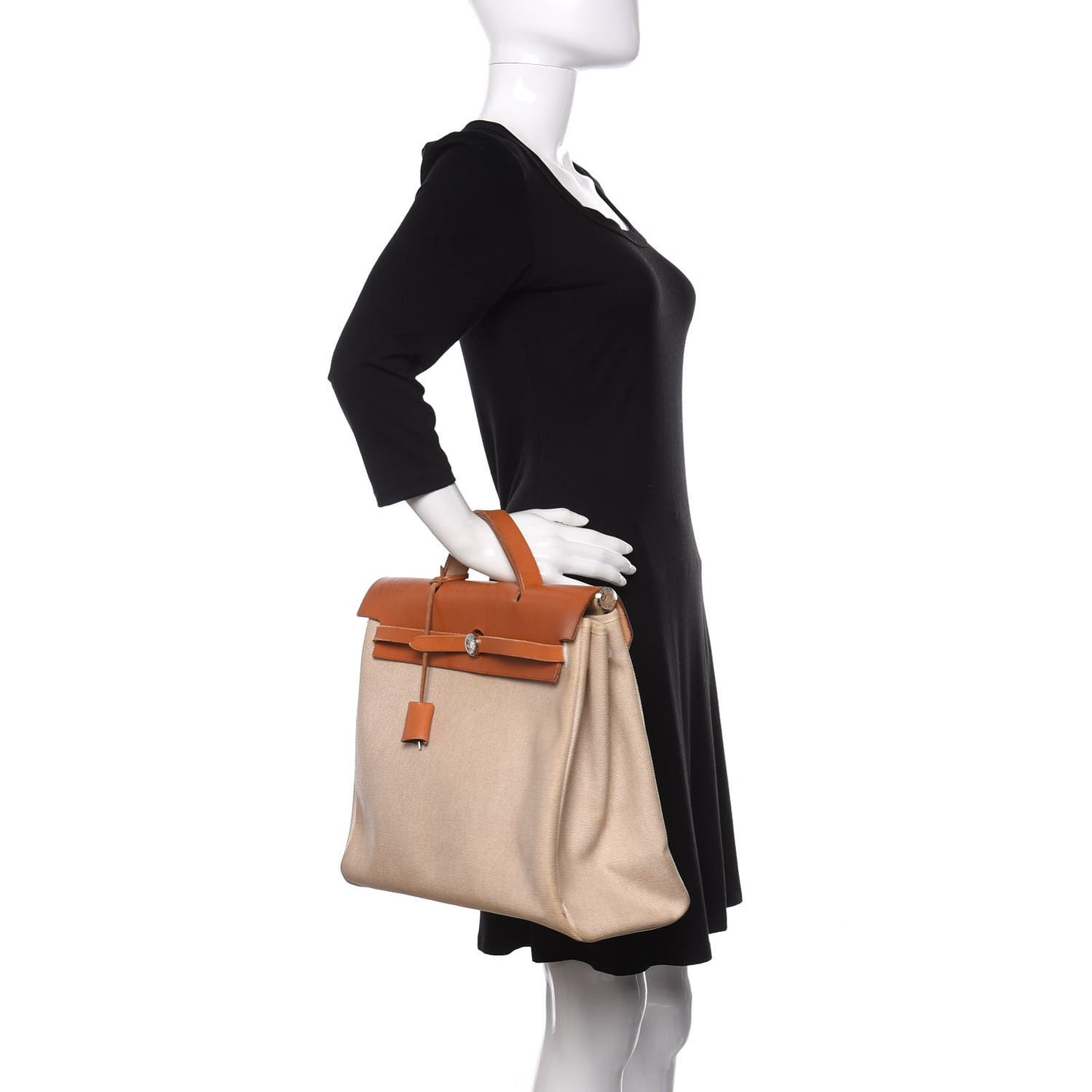 Toile Vache Calfskin Herbag 39 MM Natural