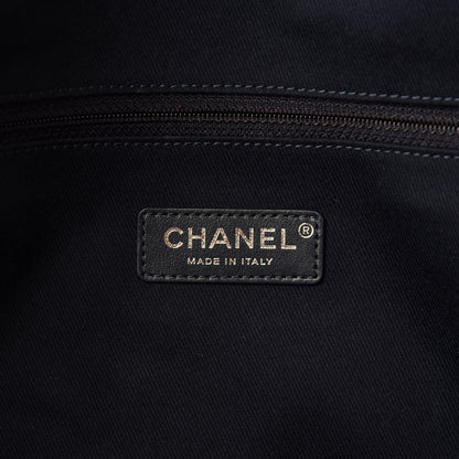Chanel Aged Calfskin Quilted Medium Express Bowling Bag Red 10 of 12