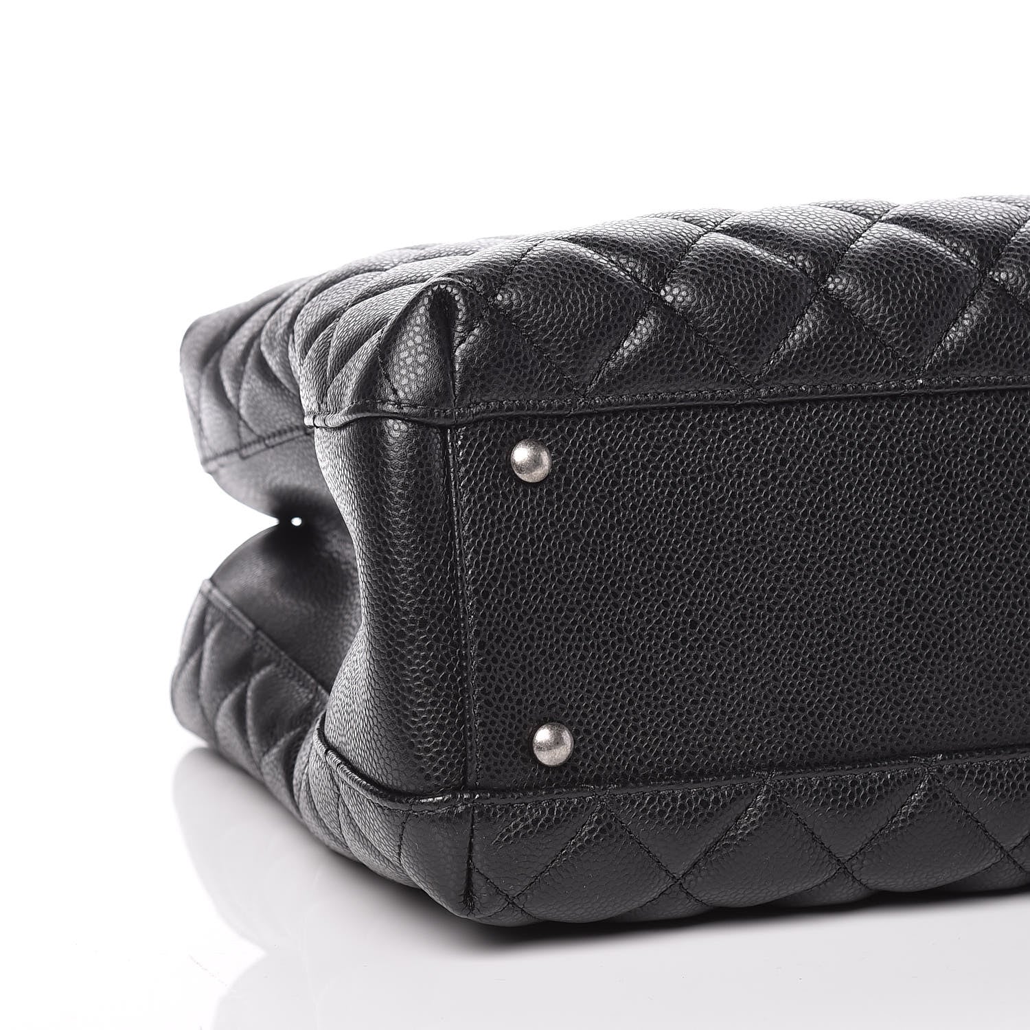 Chanel Caviar Quilted City Shopping Tote Black 5 of 11