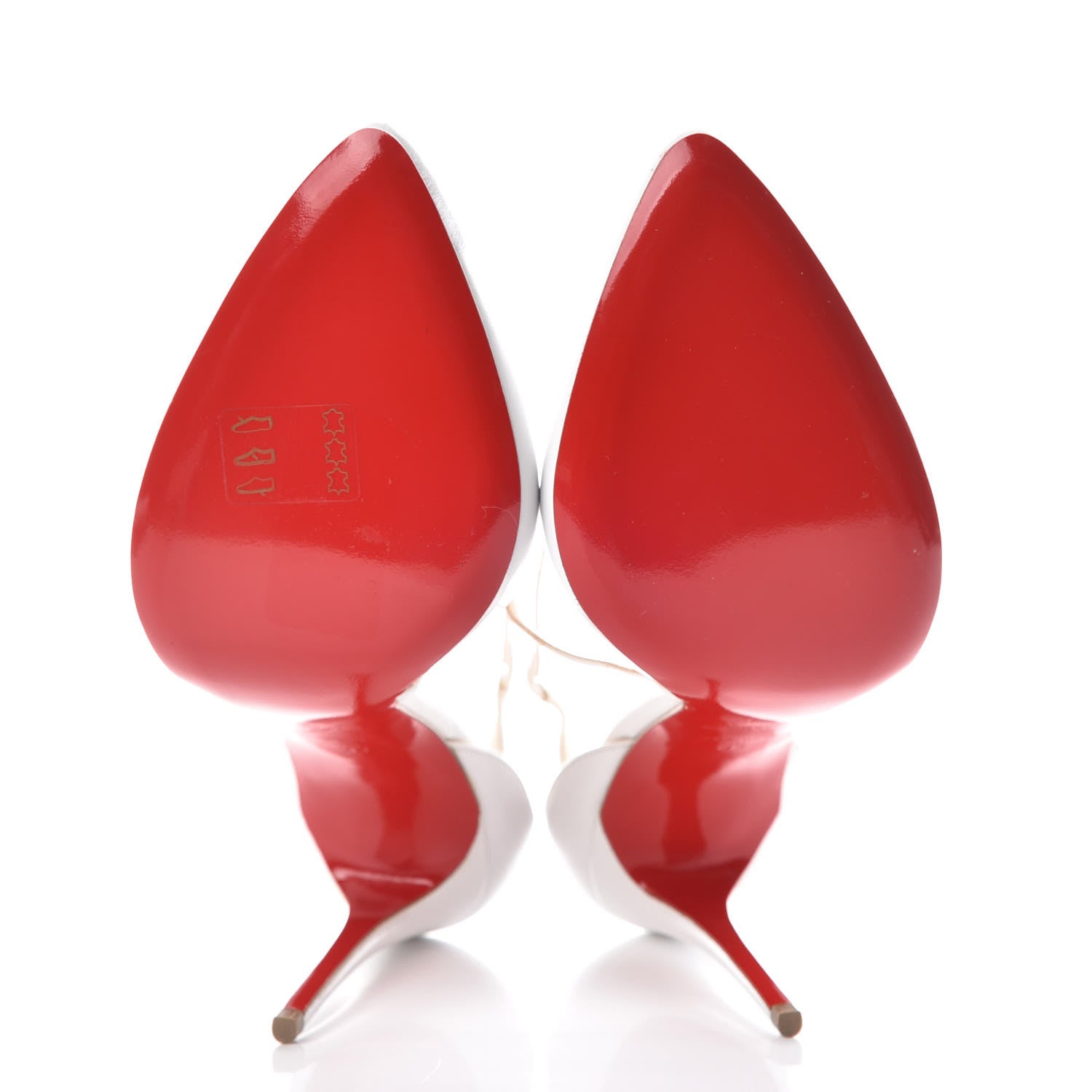 Christian Louboutin Kid Crossbreche 100 Pumps 39 Latte 5 of 12