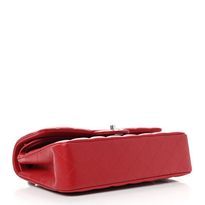 Chanel Lambskin Quilted Medium Double Flap Red 3 of 8