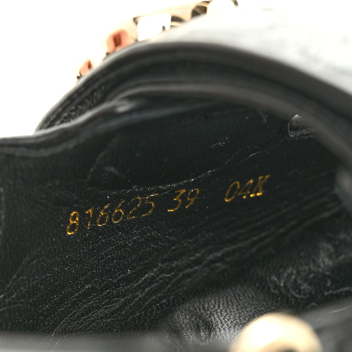 Guccissima GG Embossed Womens Sandals 39 Black