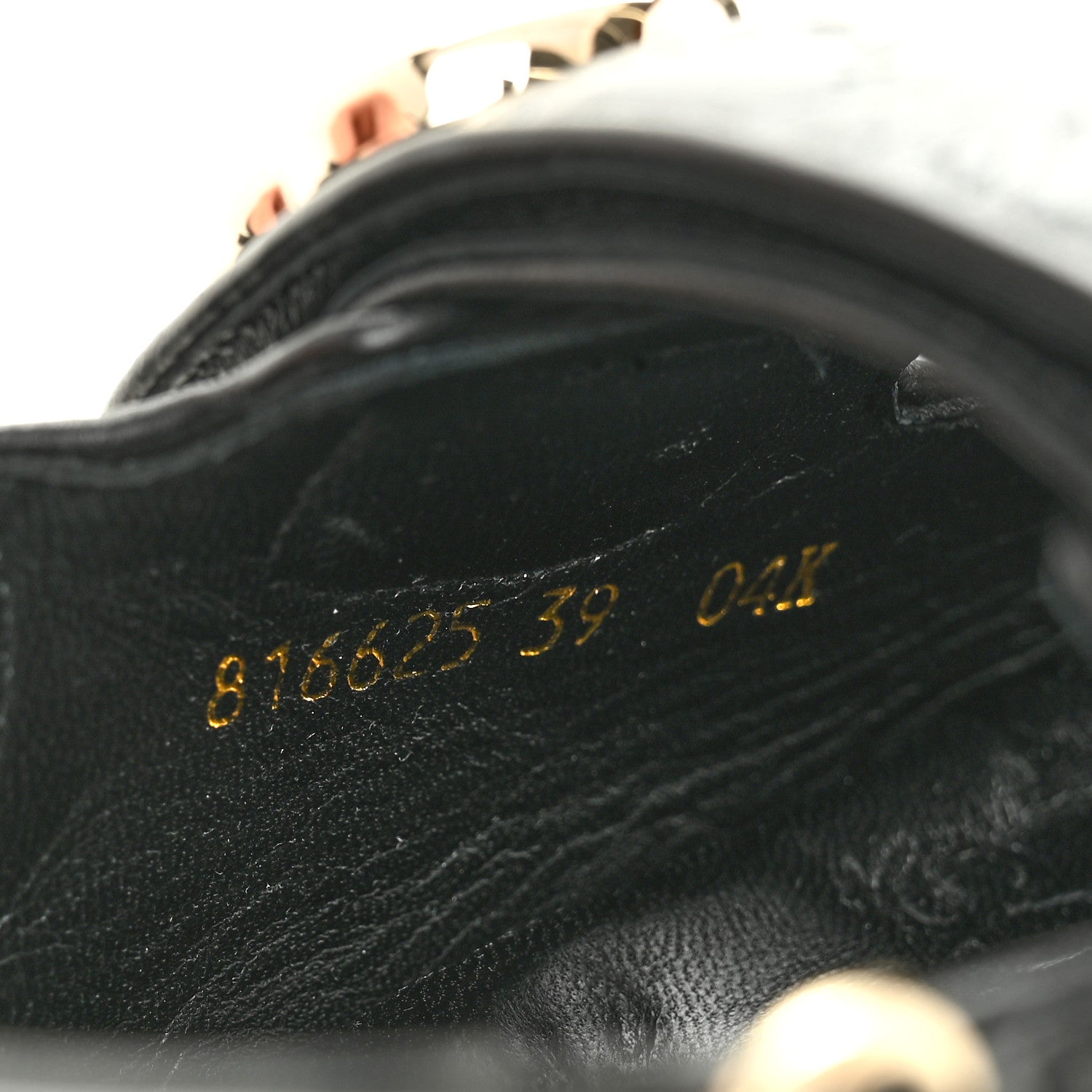 Gucci Guccissima GG Embossed Womens Sandals 39 Black 9 of 10