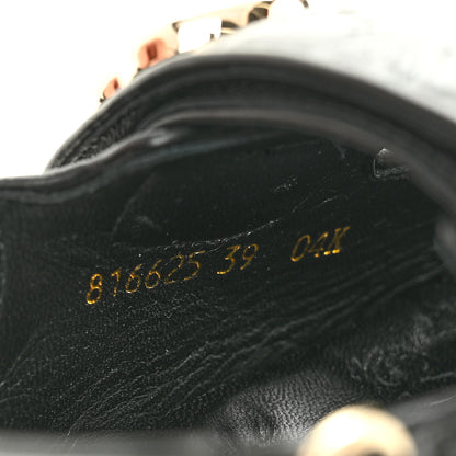 Gucci Guccissima GG Embossed Womens Sandals 39 Black 9 of 10