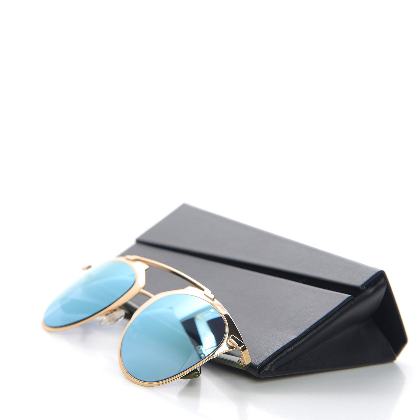 Reflected Sunglasses Gold