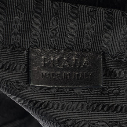 Prada Tessuto Soft Calf Tote Nero Black 9 of 10