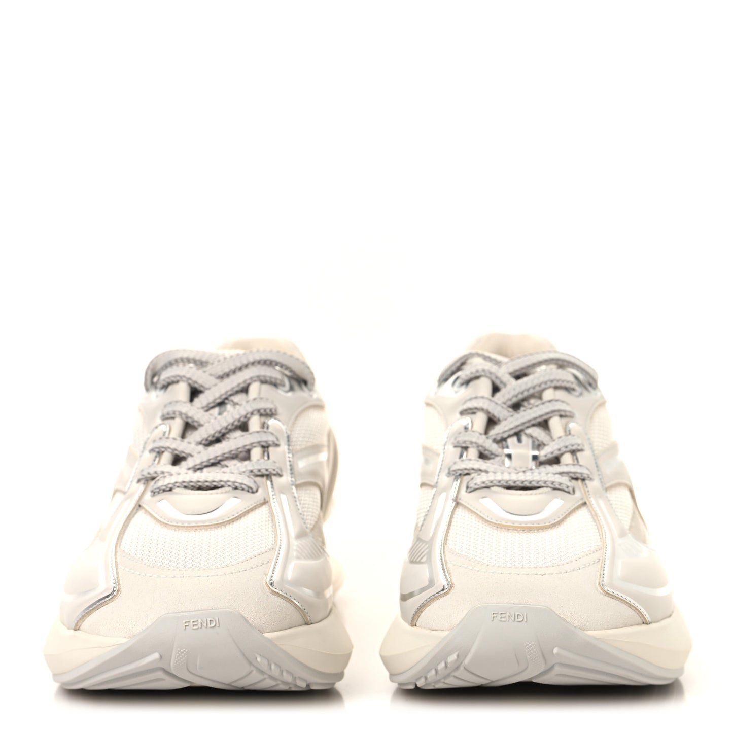 Tech Fabric Calfskin Womens First 1 Sneakers 36 Latte