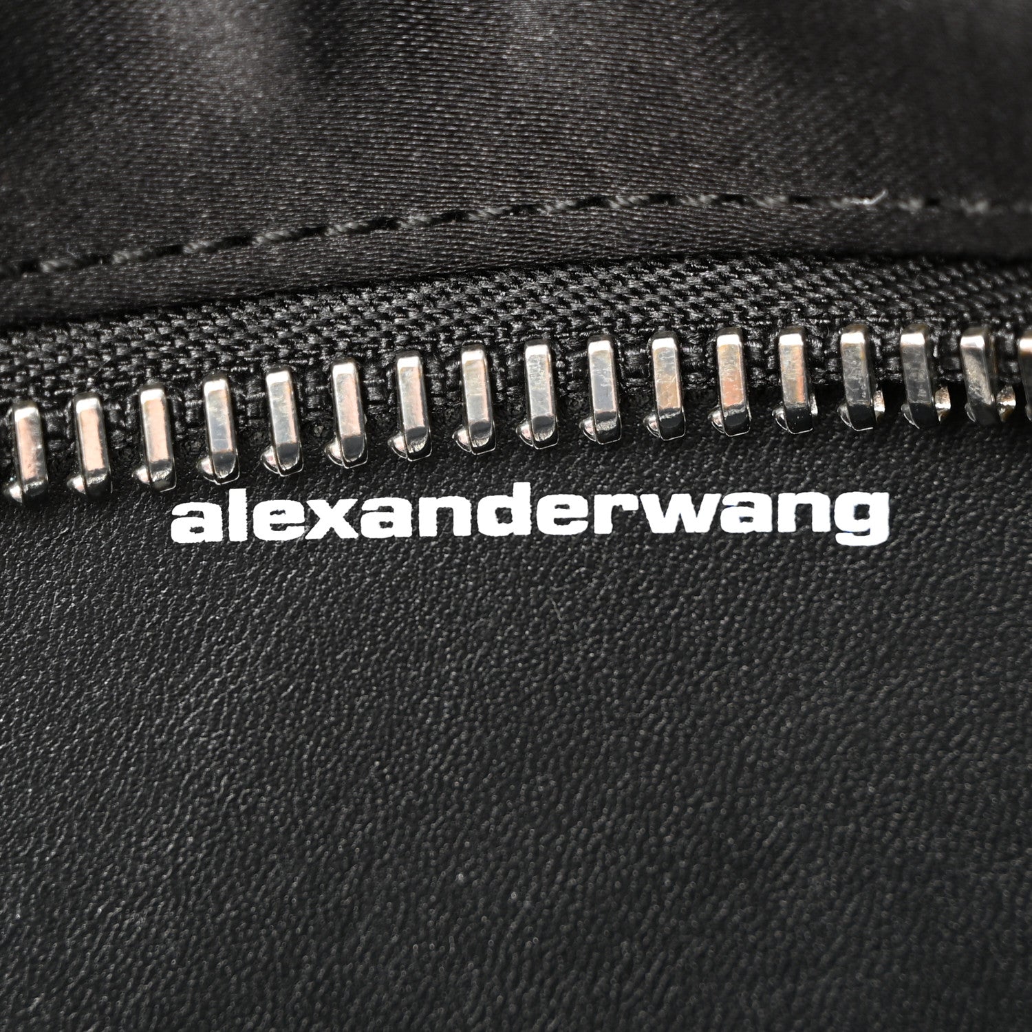 Alexander Wang Satin Crystal Heiress Pouch Black 6 of 11