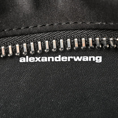 Alexander Wang Satin Crystal Heiress Pouch Black 6 of 11