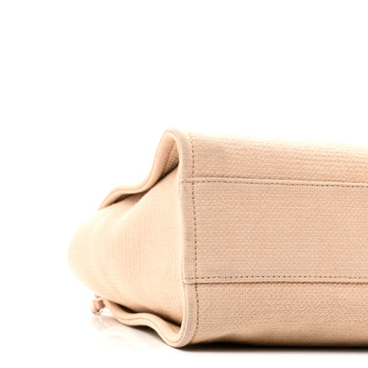 Chanel Mixed Fibers Small Deauville Tote Beige 9 of 11