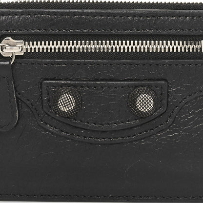 Balenciaga Agneau Le Cagole Coin Card Holder Black 9 of 10
