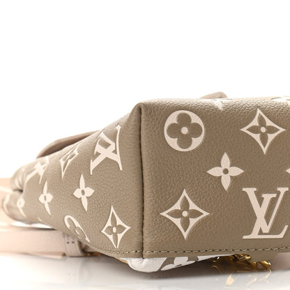 Louis Vuitton Empreinte Monogram Spring In The City Tiny Backpack Kaki Beige Cream 8 of 9
