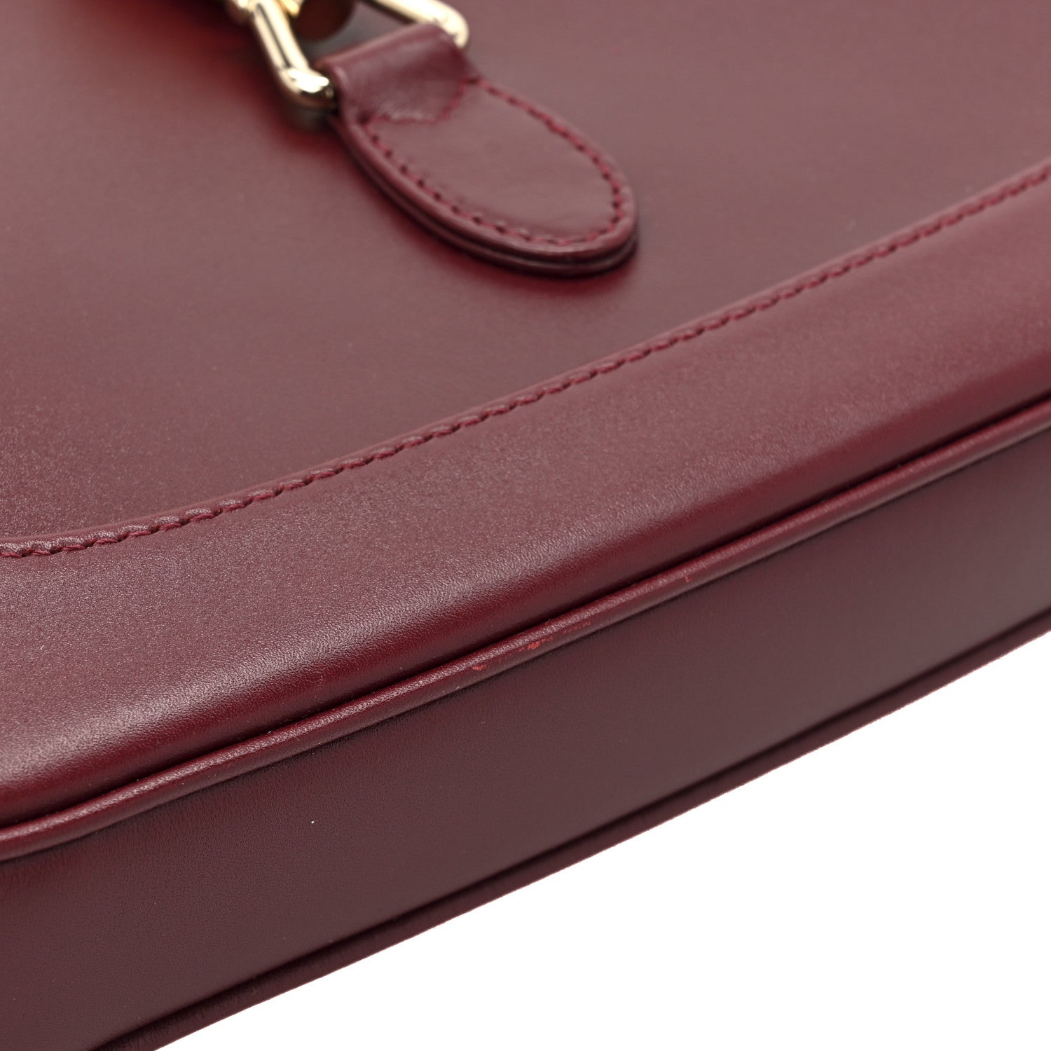 Gucci Ancora Calfskin Web Medium Jackie 1961 Hobo Rosso 11 of 14