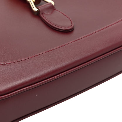 Gucci Ancora Calfskin Web Medium Jackie 1961 Hobo Rosso 11 of 14