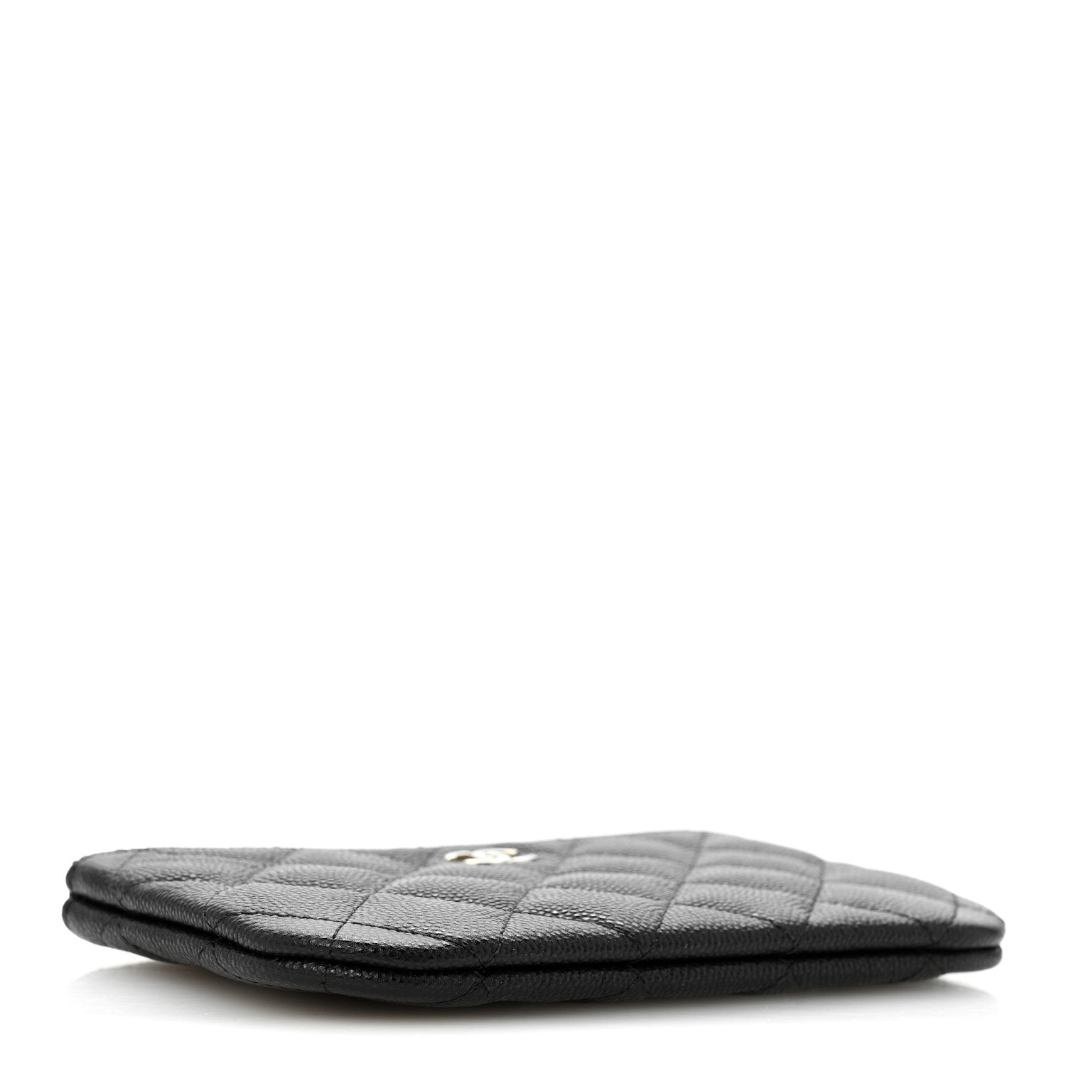 Chanel Caviar Quilted Small Cosmetic Case Black 4 of 9