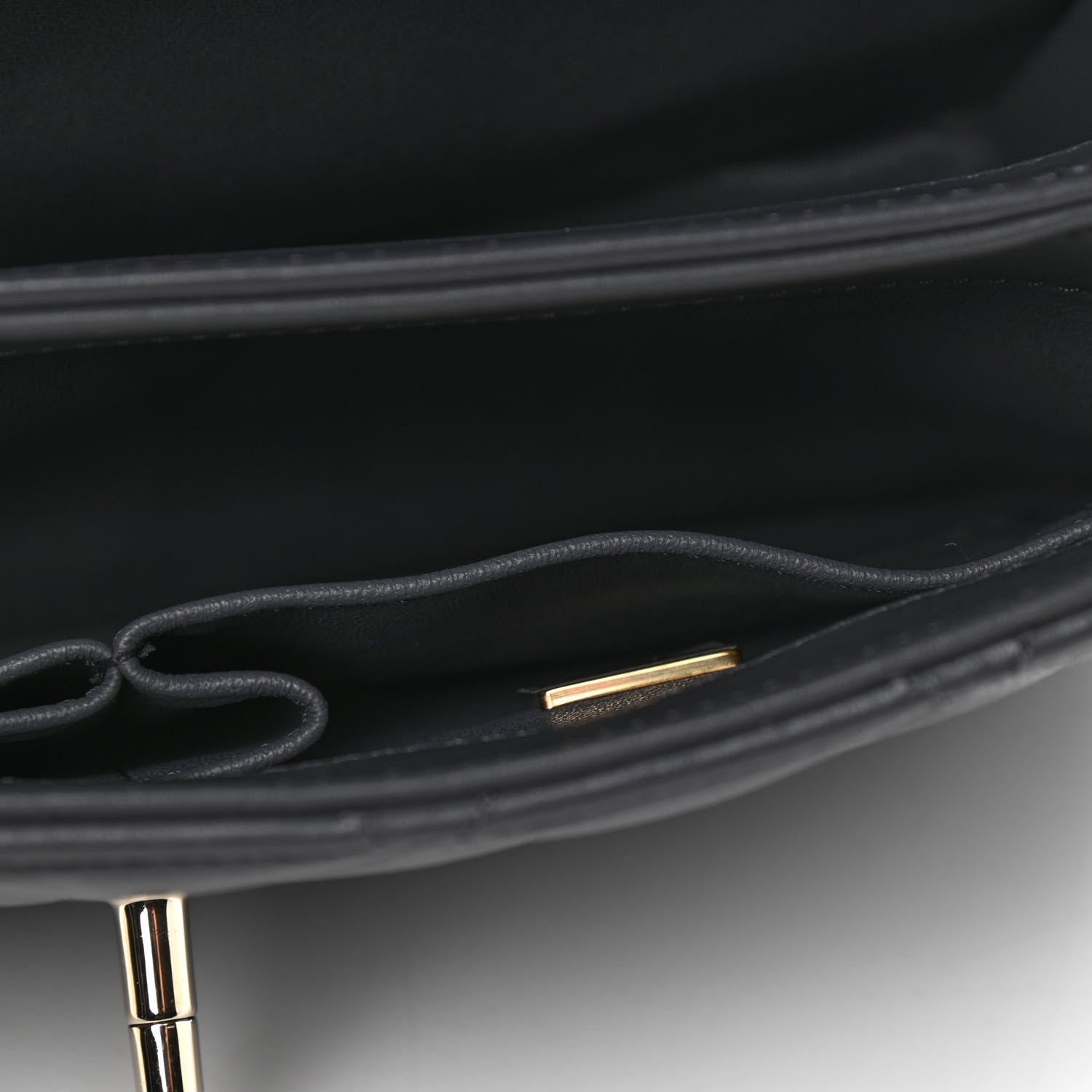 Chanel Lambskin Quilted Small Trendy CC Dual Handle Flap Bag Dark Grey 8 of 11