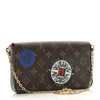 Louis Vuitton Monogram World Tour Pochette Felicie 3 of 9