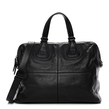 Givenchy Calfskin Zipped Briefcase Nightingale Black 1 of 15
