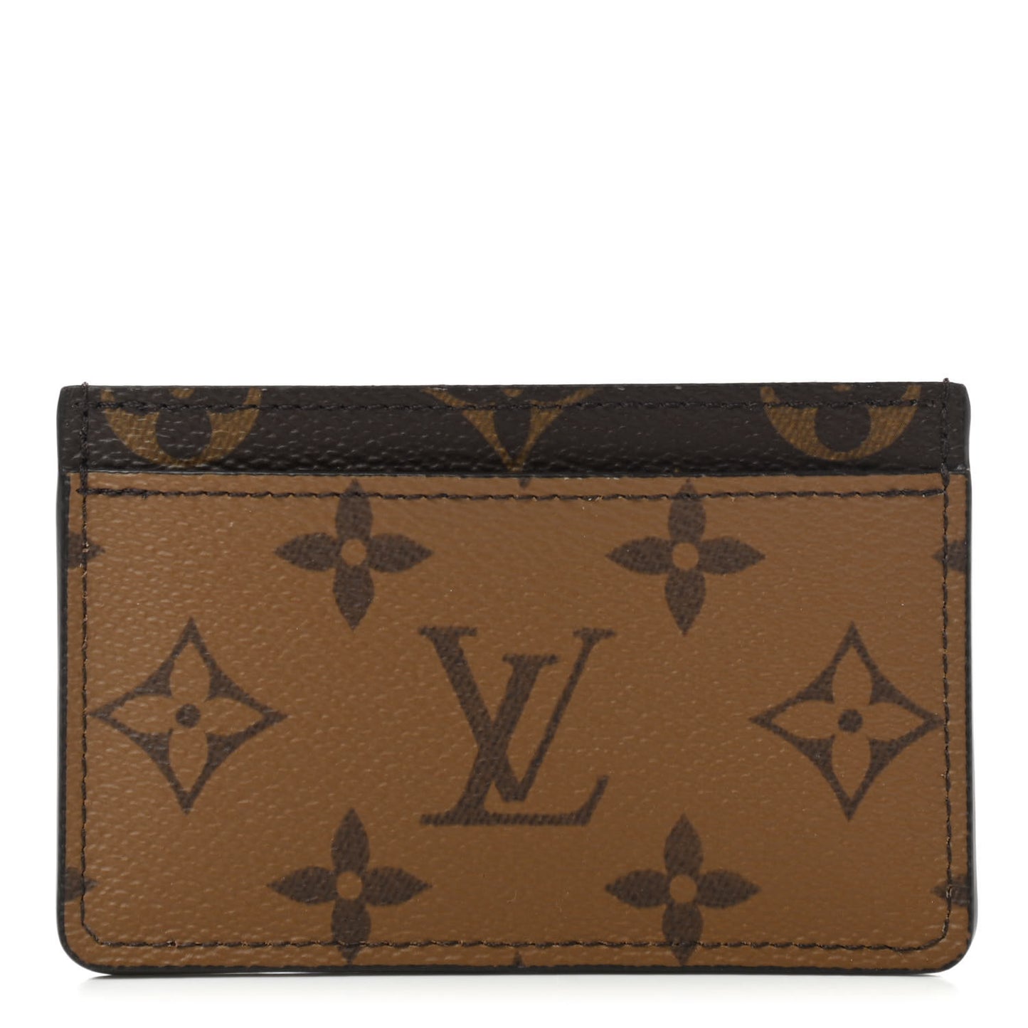 Reverse Monogram Card Holder
