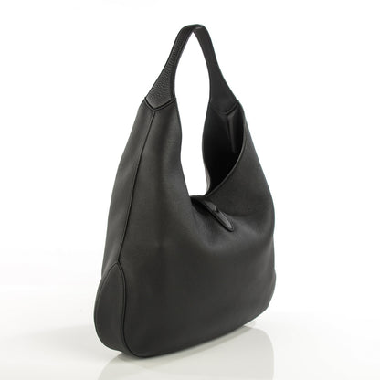 Gucci Soft Grained Calfskin Large Jackie Hobo Black 3 of 7