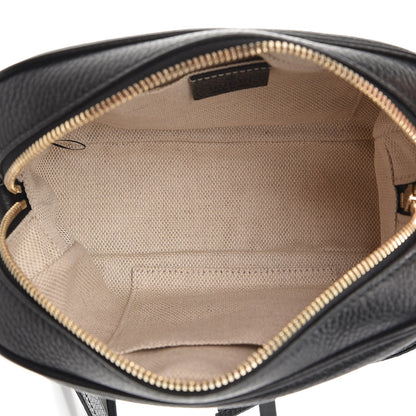 Gucci Pebbled Calfskin Small Soho Disco Bag Black 5 of 7