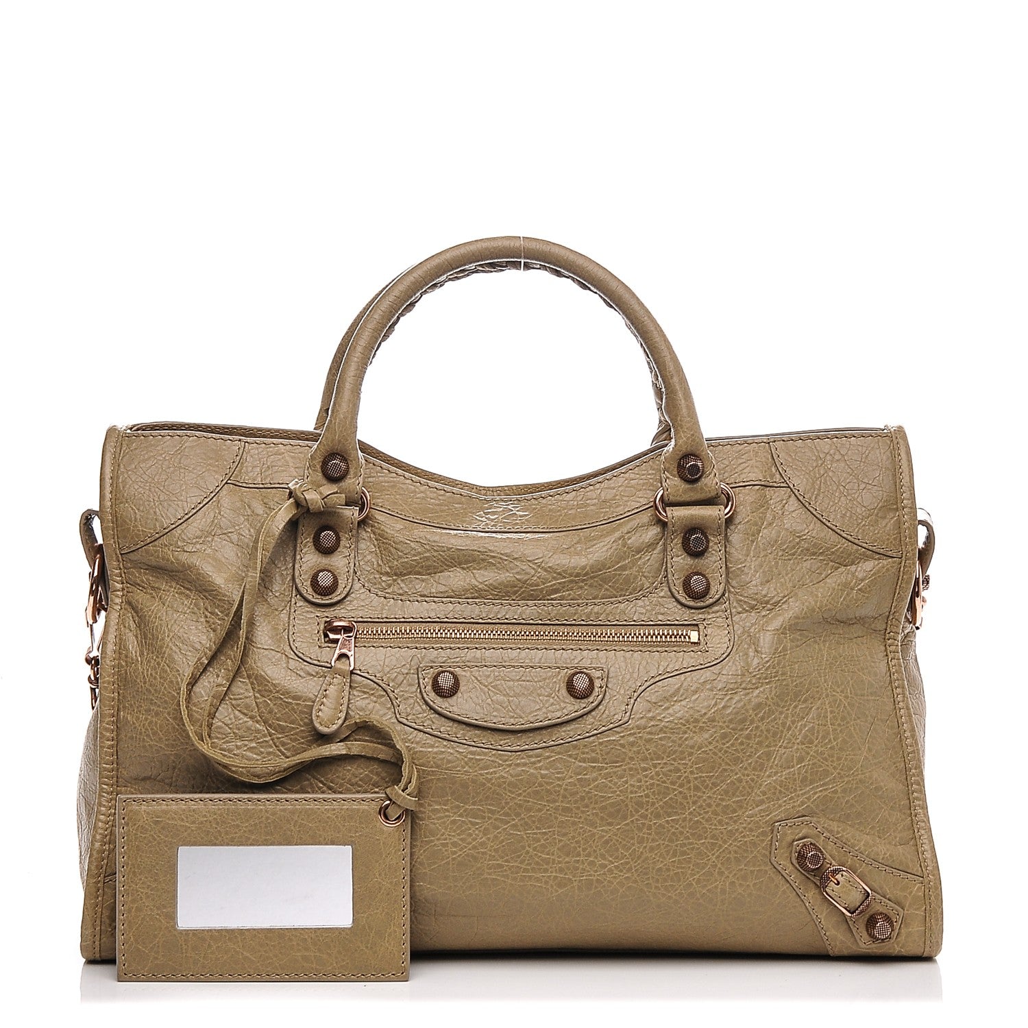 Balenciaga Agneau Giant 12 Rose Gold Hardware City Latte Beige 1 of 7