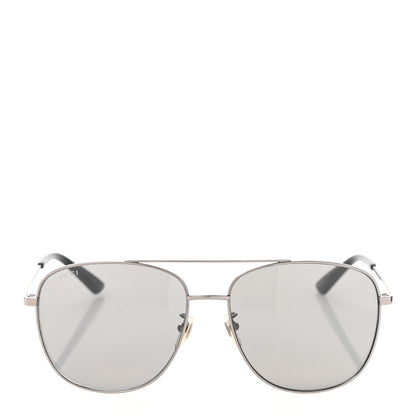 Gucci Aviator Sunglasses GG0410SK Grey 2 of 8