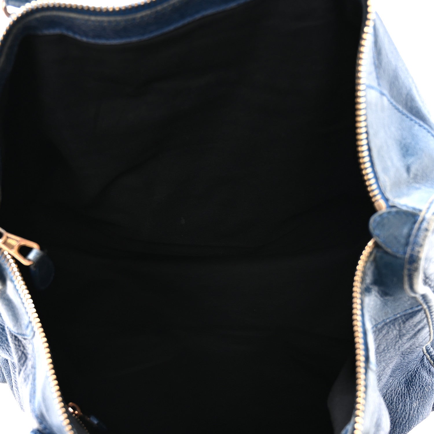 Balenciaga Agneau Giant 12 Gold Hardware Work Bleu Glacier 6 of 11