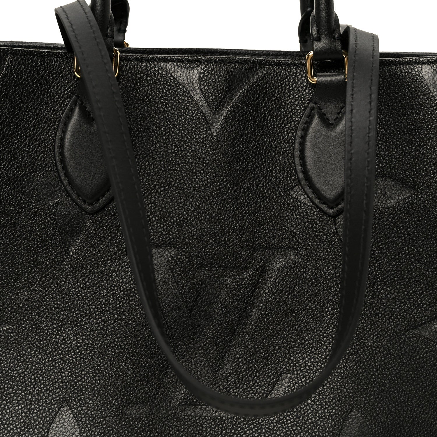 Louis Vuitton Empreinte Monogram Giant Onthego MM Black 6 of 8