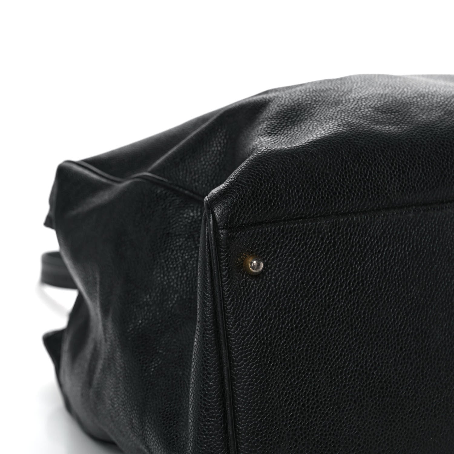Chanel Caviar XL Weekender Bag Black 9 of 15
