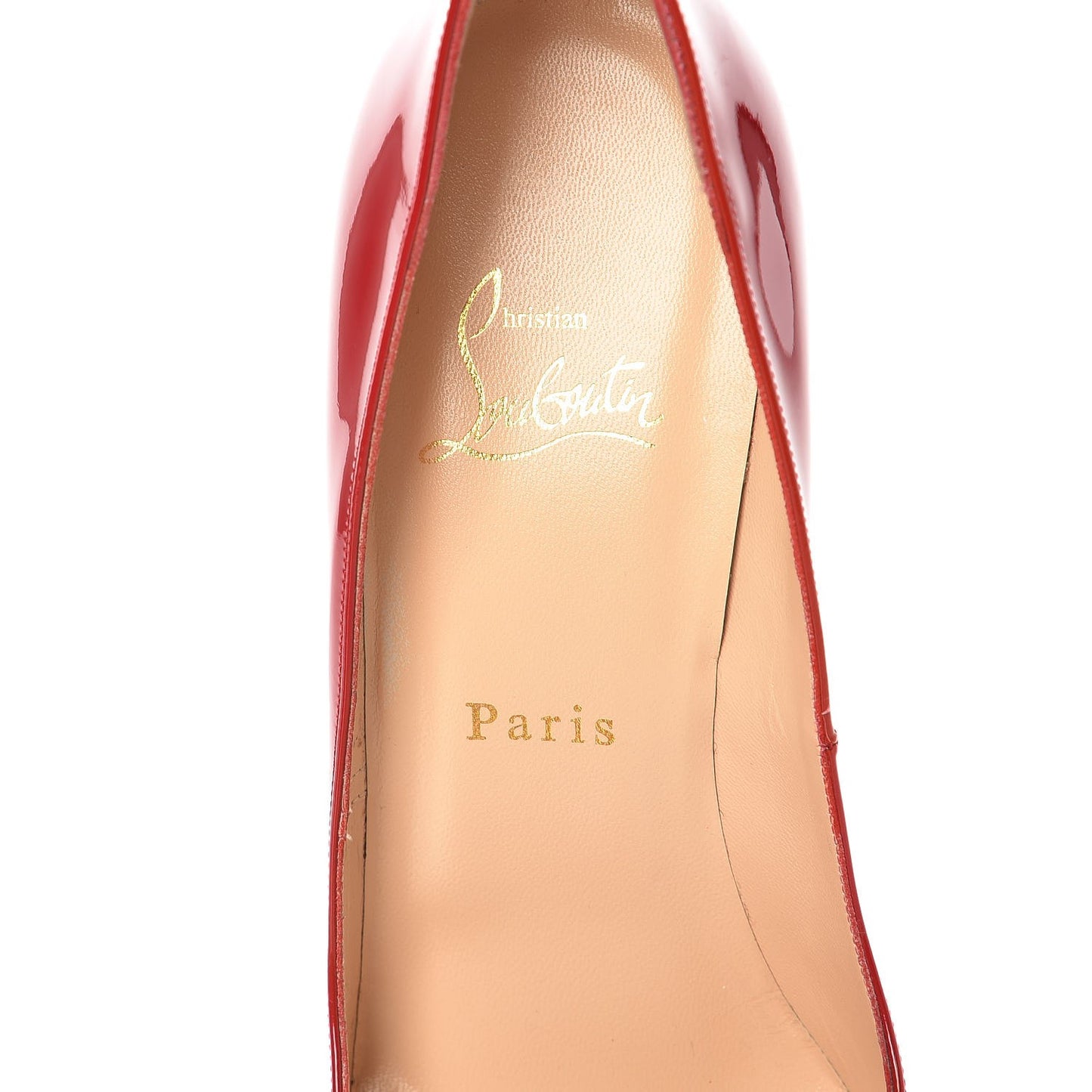 Patent Very Prive 120 Pumps 39 Red