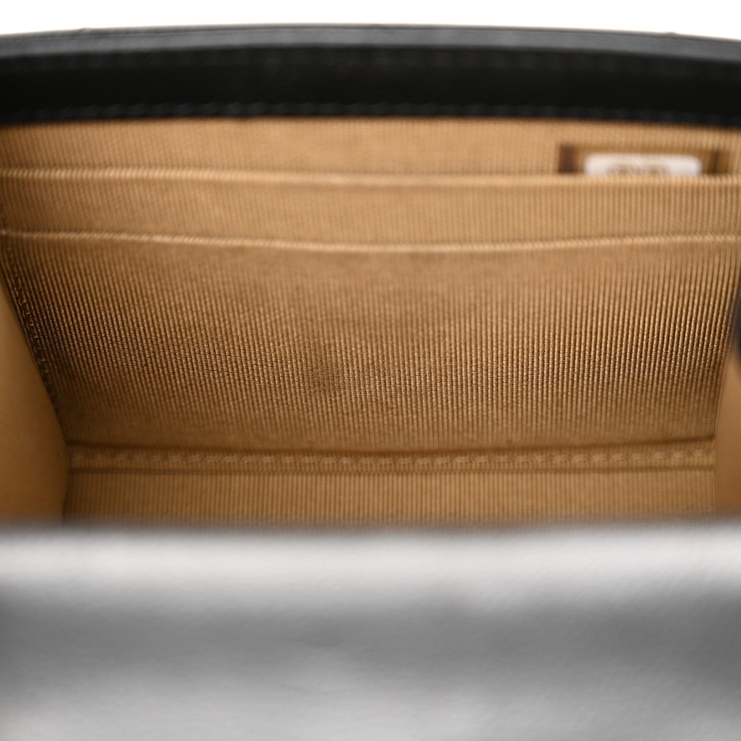 Chanel Goatskin Chic Pearls Clutch On Chain Black 12 of 13