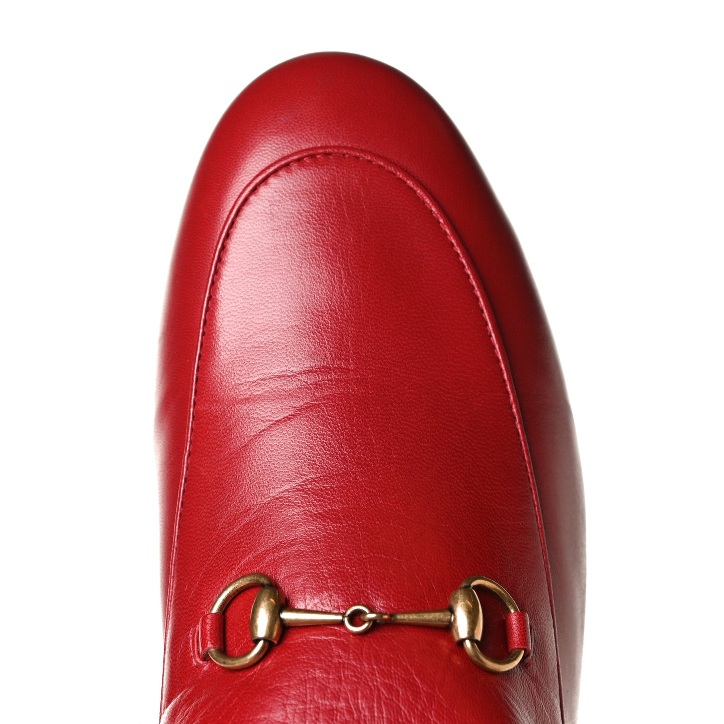 Malaga Kid Fur Womens Jordaan Loafers 41 Hibiscus Red Natural