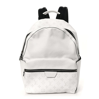 Louis Vuitton Taiga Monogram Discovery Backpack PM White 1 of 9