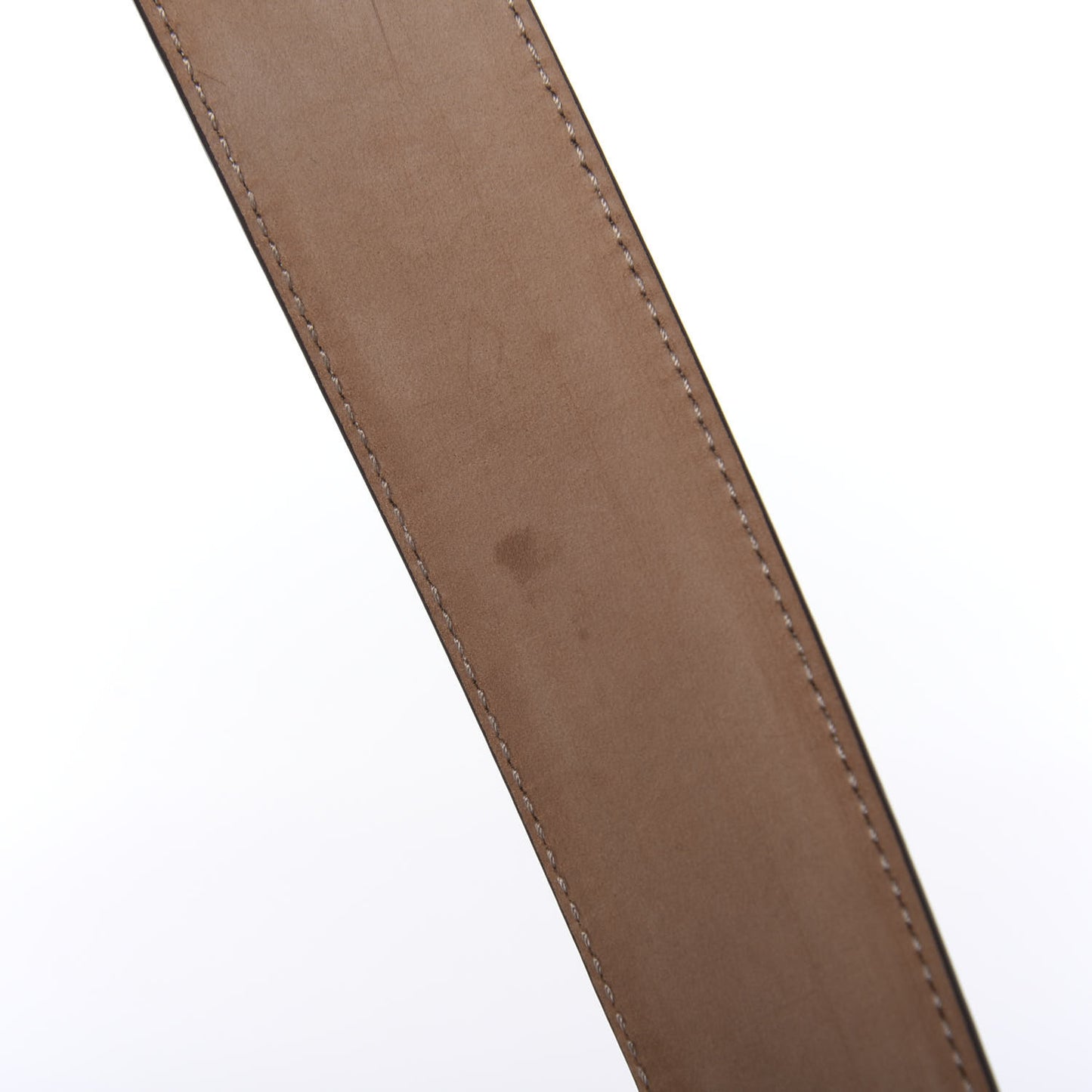 Calfskin Interlocking G 37mm Belt 105 42 Mystic White