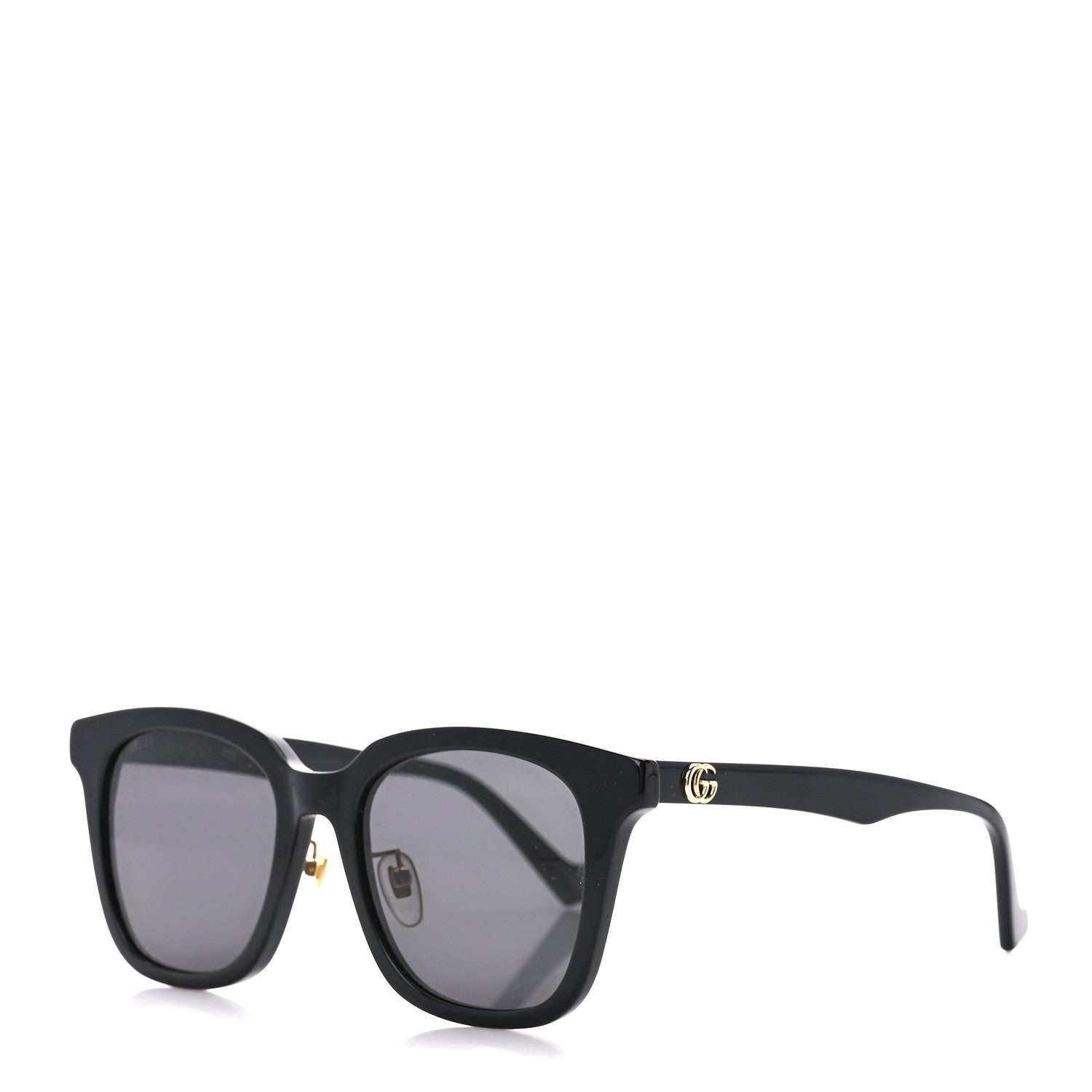 Gucci Acetate Square Frame Sunglasses GG1000SK Black 1 of 9