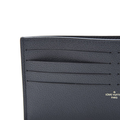 Louis Vuitton Calfskin Felicie Chain Wallet Card Holder Insert Black 7 of 7