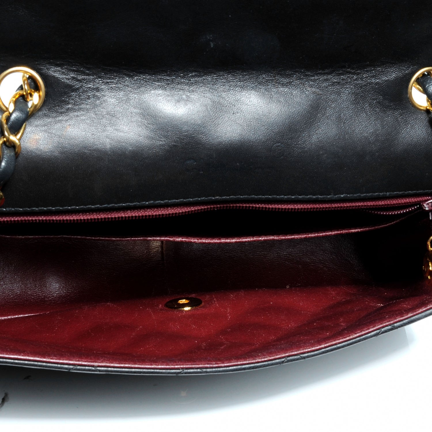 Chanel Lambskin Medium Single Flap Black 9 of 9