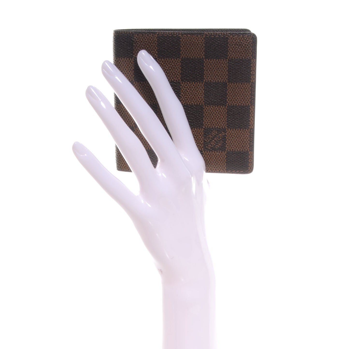 Damier Ebene Billfold 6 Credit Card Slots Wallet