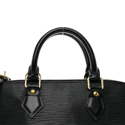 Louis Vuitton Epi Alma PM Black 5 of 11