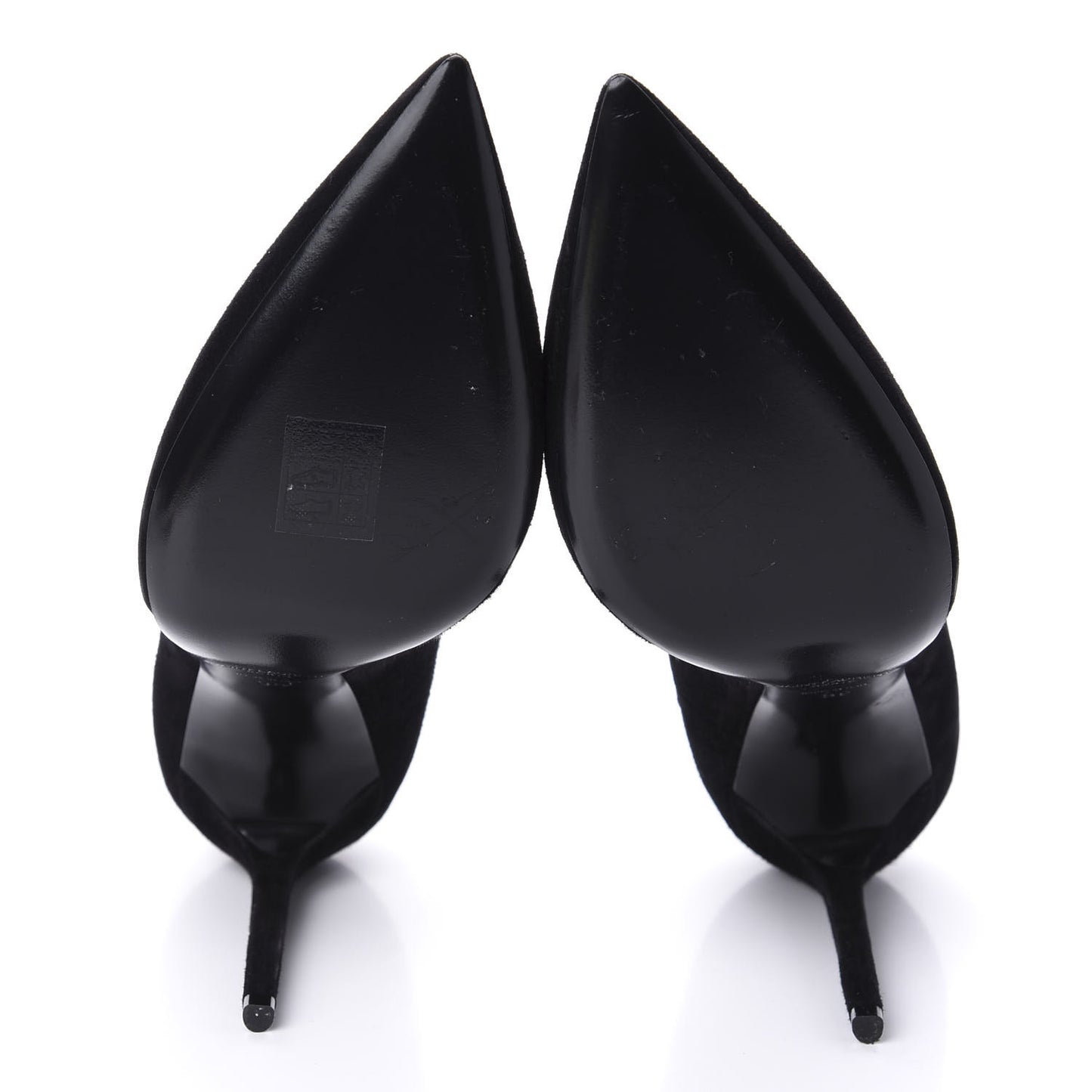 Suede Calfskin Zoe Pumps 39 Black