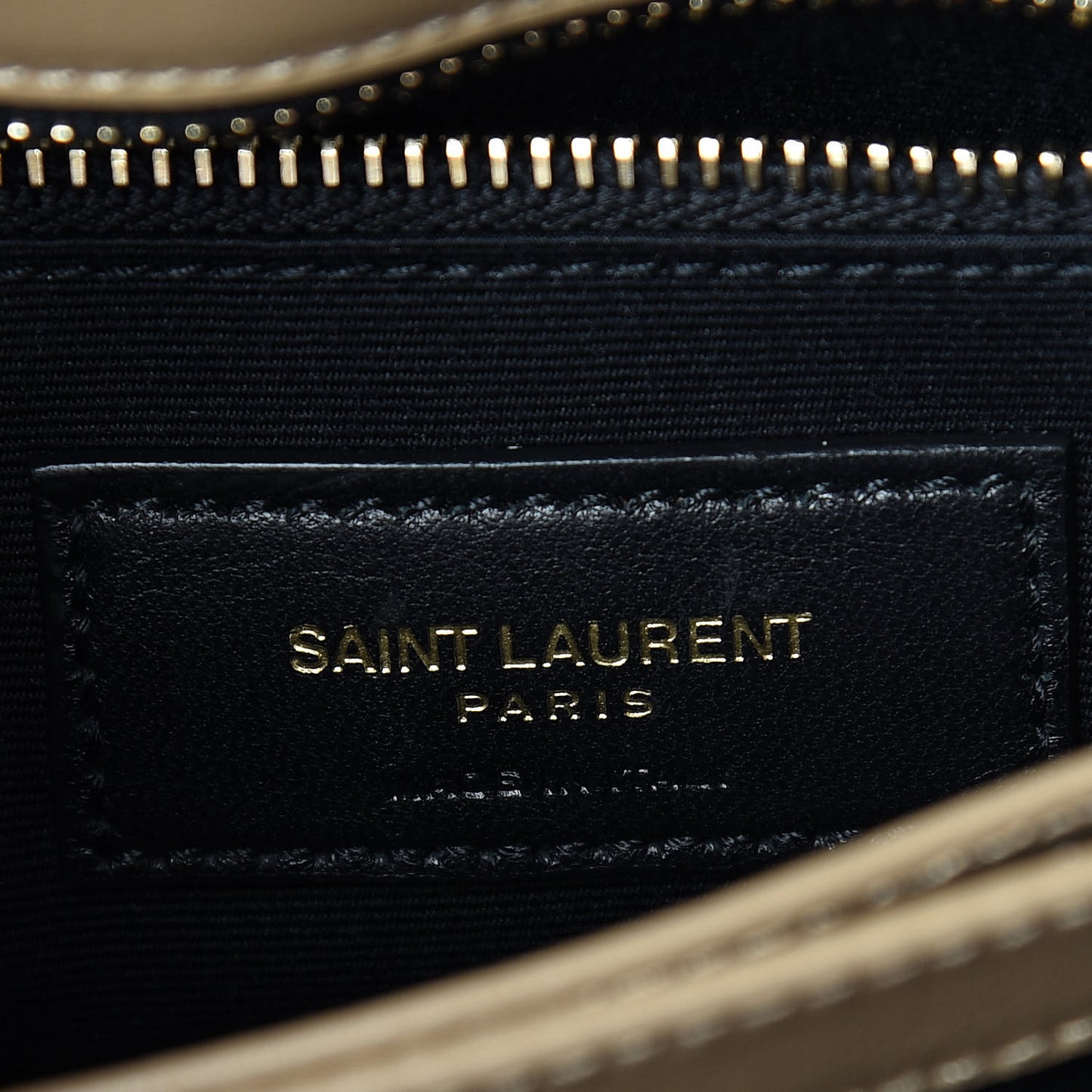 Calfskin Y Quilted Monogram Toy Loulou Crossbody Bag Latte
