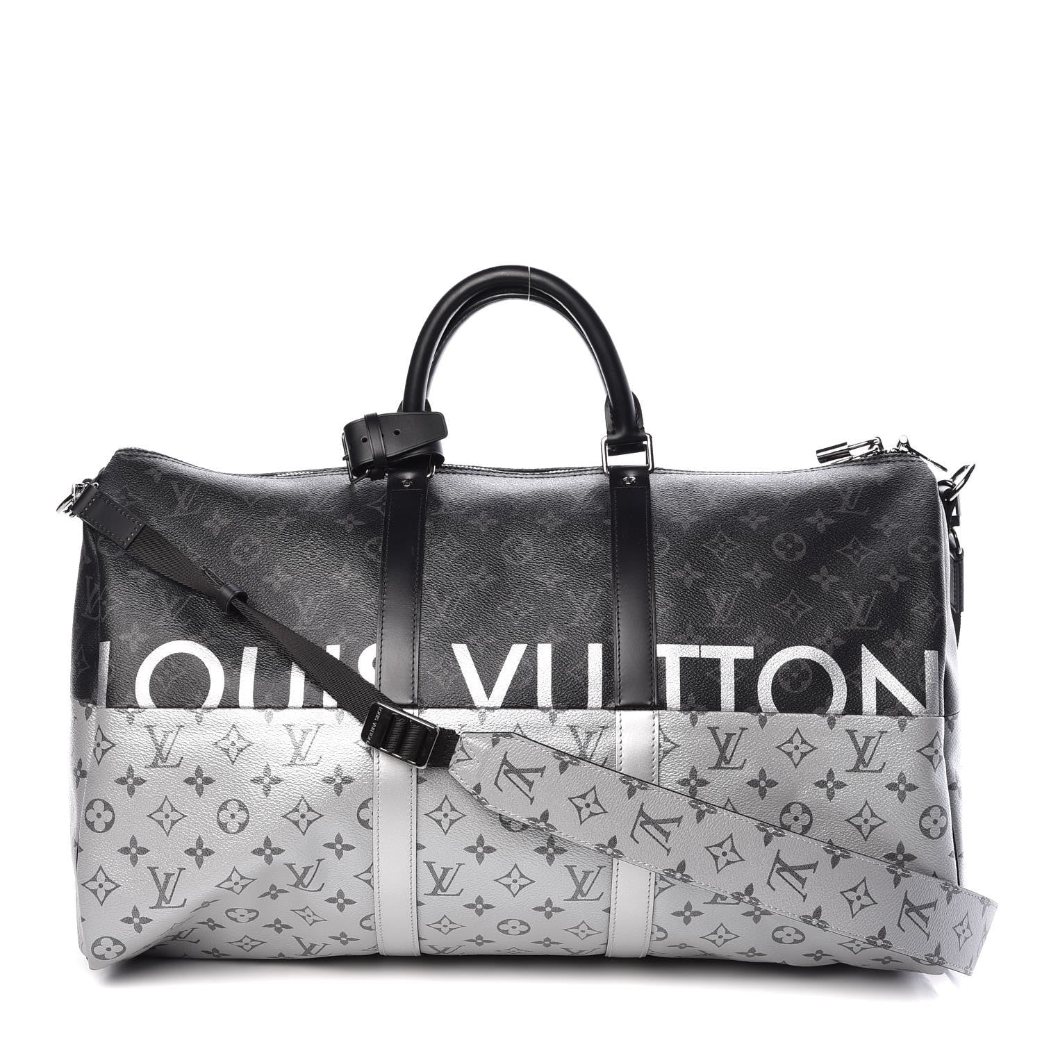 Louis Vuitton Monogram Split Keepall Bandouliere 50 1 of 9