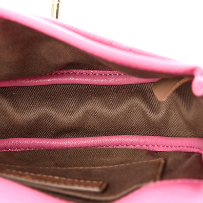 Chanel Goatskin Stitched Casual Trip Messenger Flap Pink 5 of 11