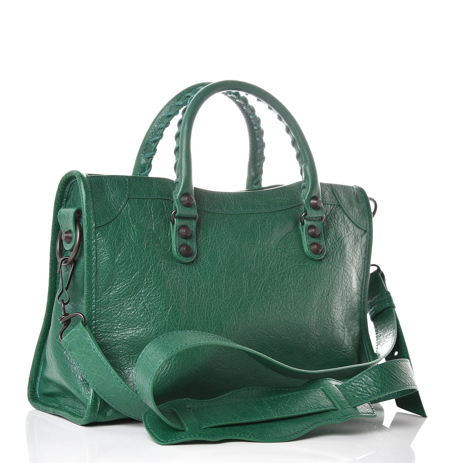 Balenciaga Agneau Classic Hardware S City Vert Perroquet 4 of 10