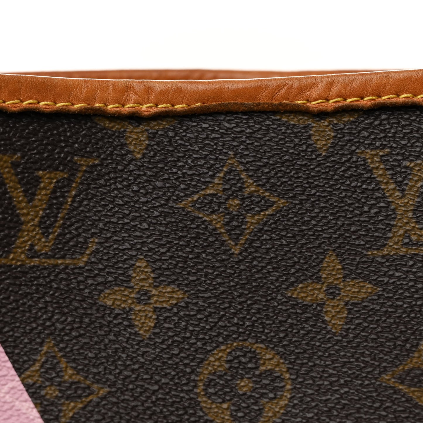 Monogram Sydney V Neverfull MM Rose Ballerine