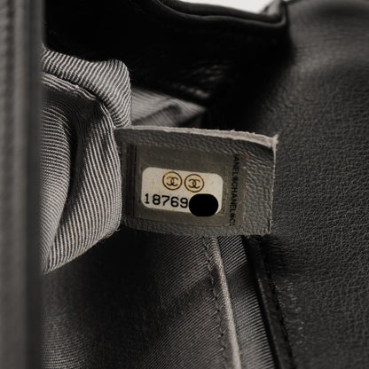 Chanel Calfskin Stitched Medium Boy Flap Black 7 of 7